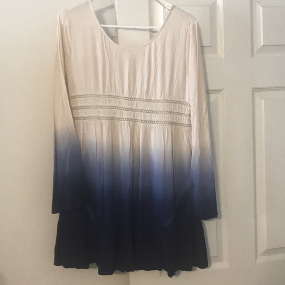 Ombré Blu Pepper Top - Picture 2 of 3